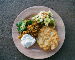 Frybread plate