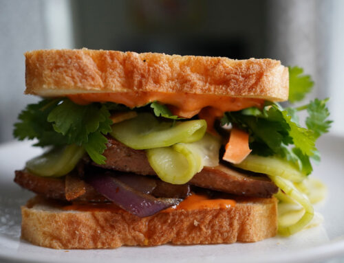 August First at Home: Smoked Tofu Sandwich